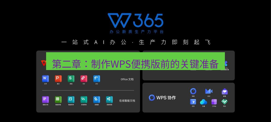 wps下载 第二章：制作WPS便携版前的关键准备