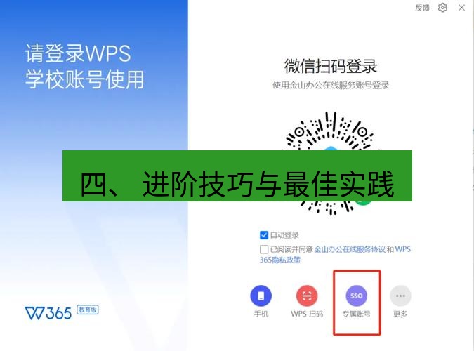 wps下载 四、 进阶技巧与最佳实践