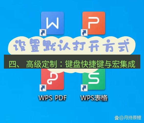wps下载 四、 高级定制：键盘快捷键与宏集成