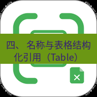 wps下载 四、 名称与表格结构化引用（Table）