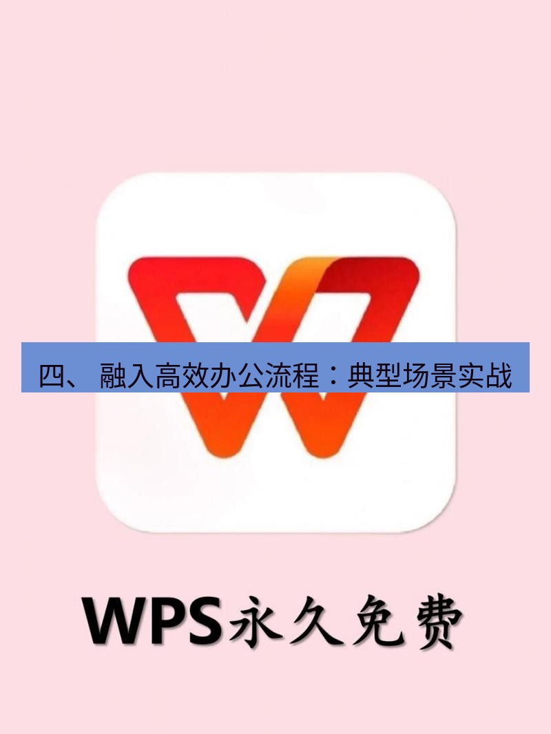 wps下载 四、 融入高效办公流程：典型场景实战